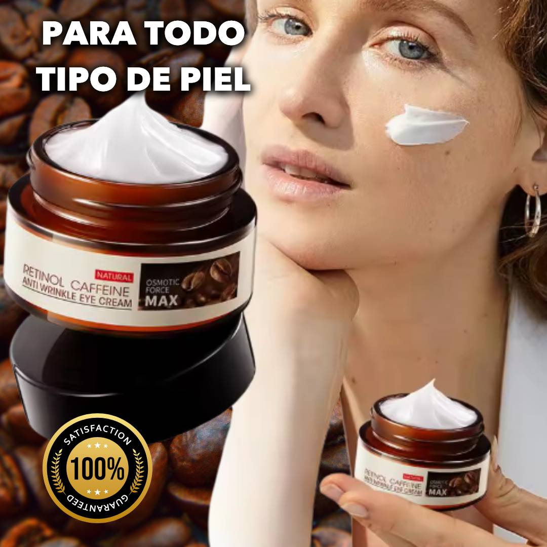 CREMA PARA DISMINUIR LINEAS DE EXPRESIÓN CON RETINOL Y CAFEINA NATURAL 🔥OFERTA 2X1🔥