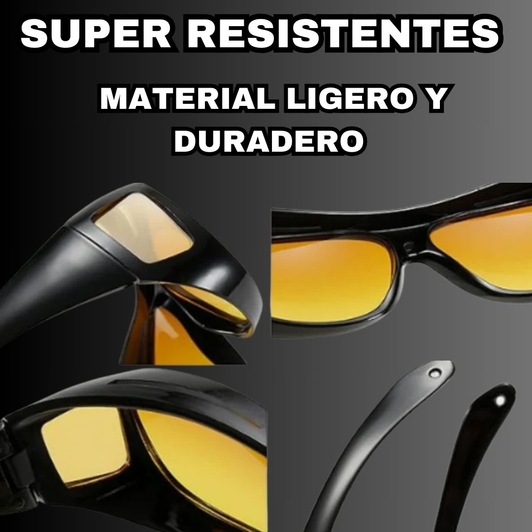 LENTES ANTIRREFLEJANTES DIA/NOCHE CALIDAD HD 🔥FULLVISTAPRO® AL 2X1