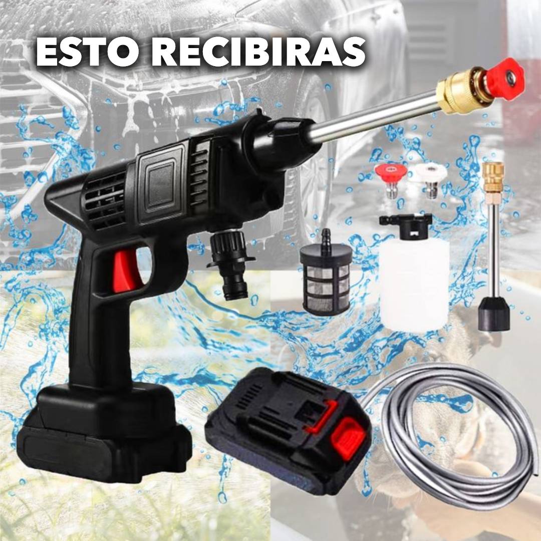 Hidrolavadora Inalámbrica con 3 Modos de Chorro Súper potente WarPro®🔥con 60% Descuento🔥