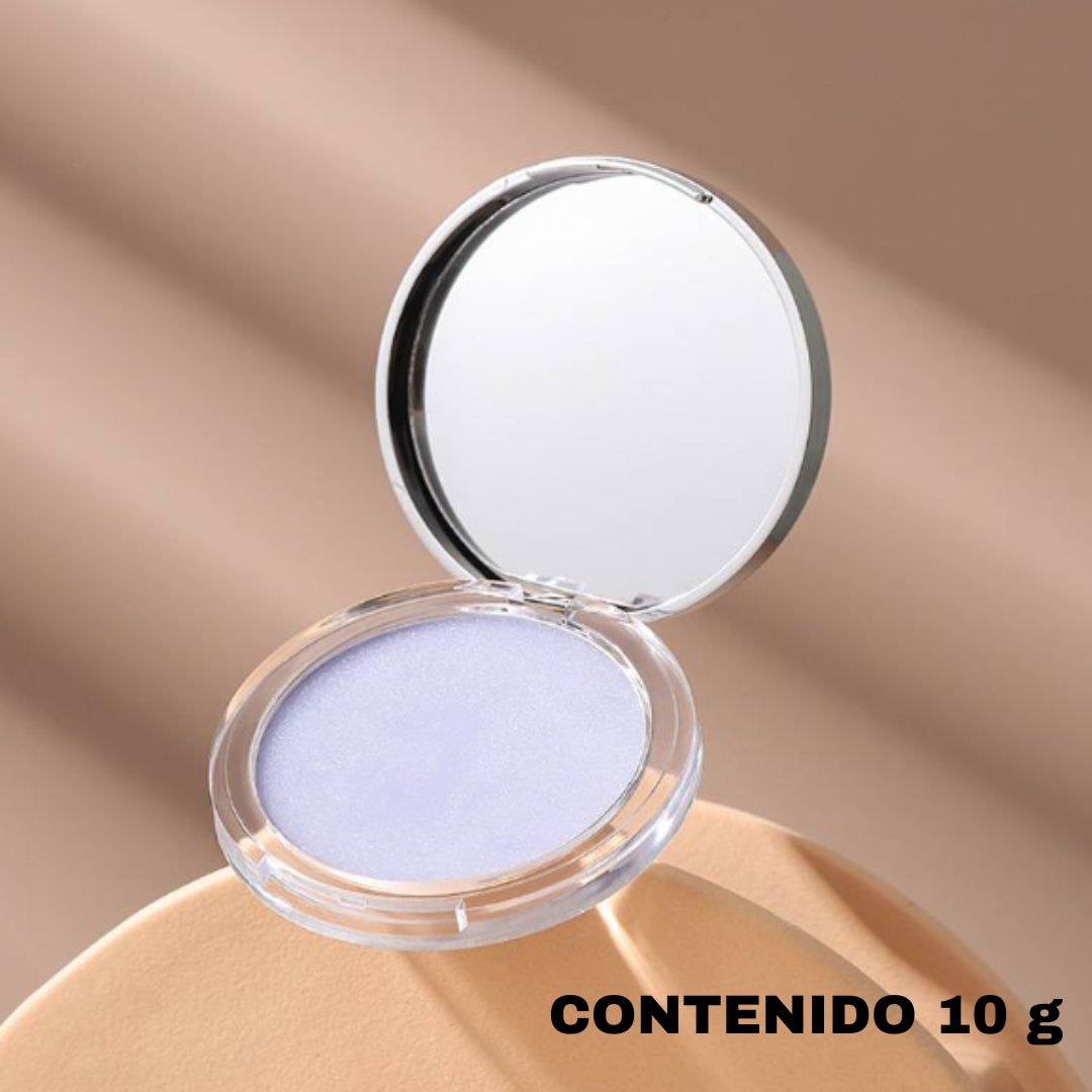 CHILLAB® POLVO MATE CONTROLADOR DE BRILLO PARA ROSTRO DE LAVANDA😍CON 60% DESCUENTO😍