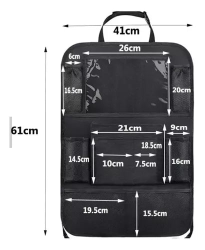 SUPER ORGANIZADOR PARA AUTO DE ALTA CALIDAD® 2X1