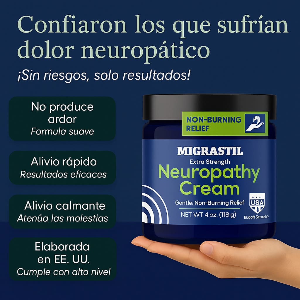 Crema Alivio de la Neuropatia y Articulaciones con colágeno MIGASTRIL BEEVANA EL ORIGINAL®