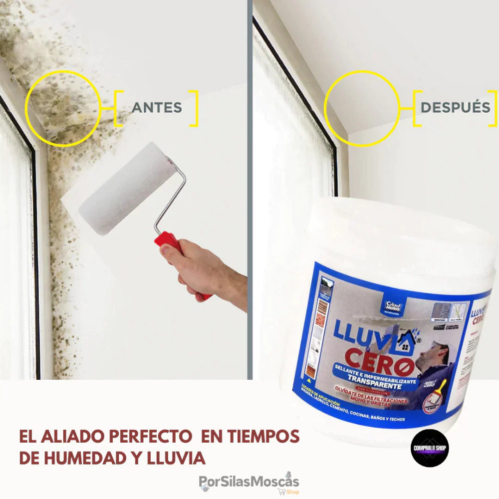 Sellador Impermeabilizante Profesional de 3 Litros al precio de 1 + 500ml GRATIS