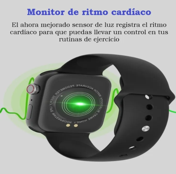 Smartwatch T500® Reloj Inteligente Monitorea tu Salud 🔥¡60% de descuento!🔥