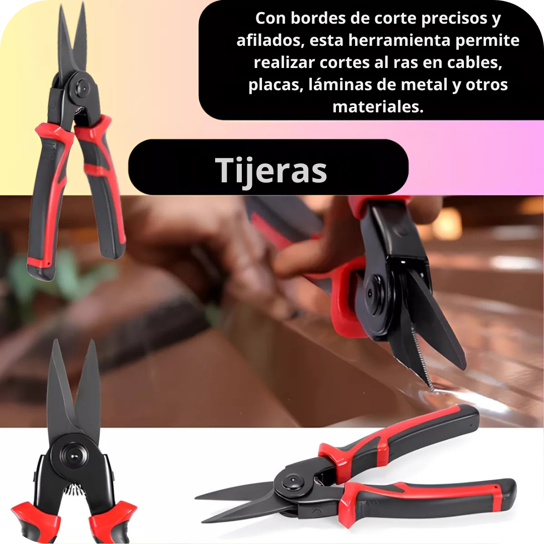 Pinzas Con Cabezales Intercambiables 5 EN 1 Con 60% Descuento🔥