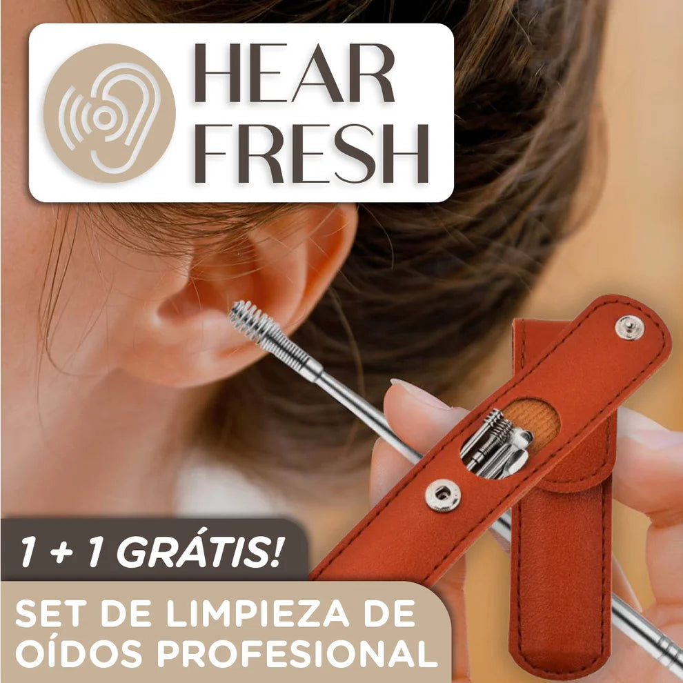 HEAR FRESH™ - Set de Limpieza de Oídos Profesional 👂OFERTA 2X1👂