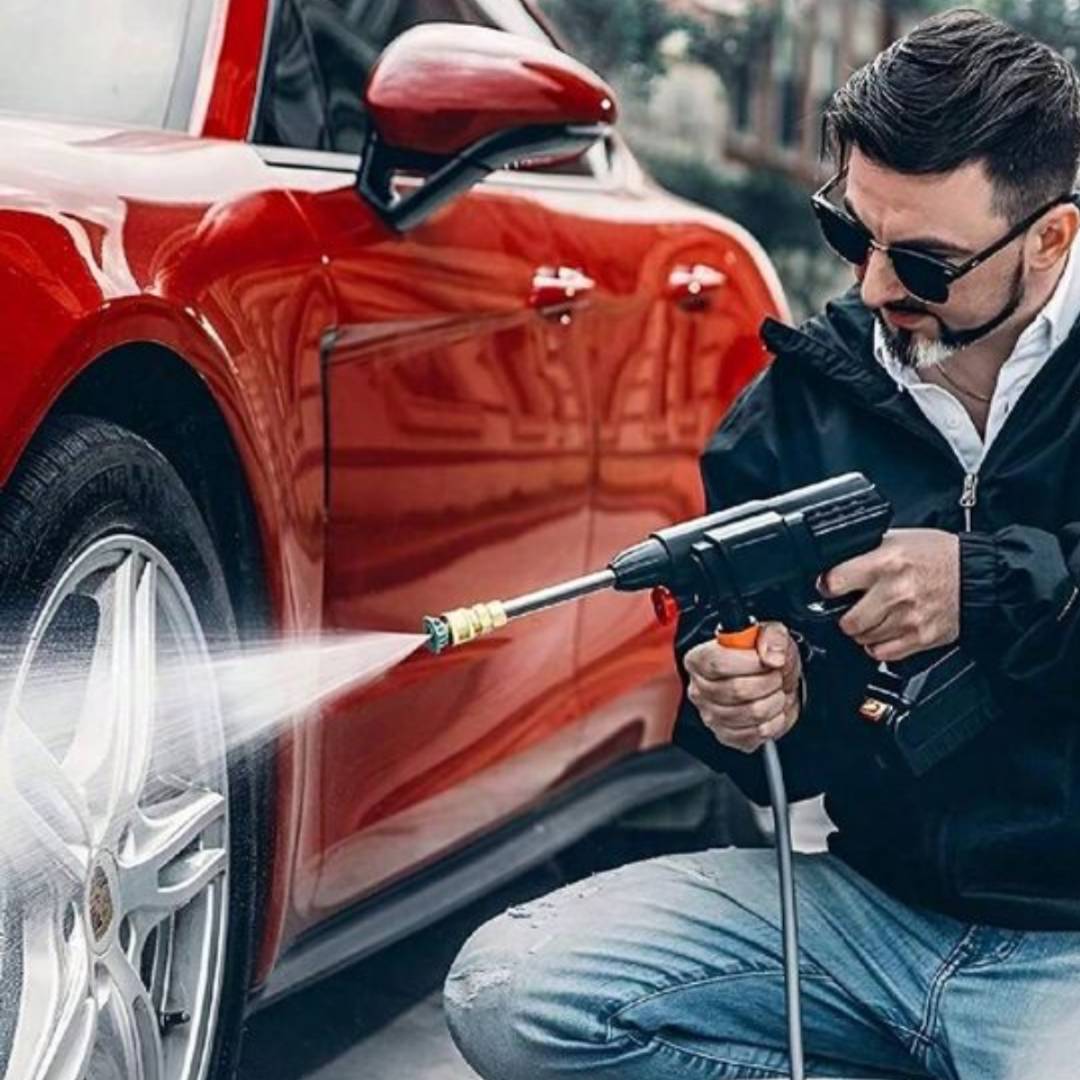 Hidrolavadora Inalámbrica con 3 Modos de Chorro Súper potente WarPro®🔥con 60% Descuento🔥