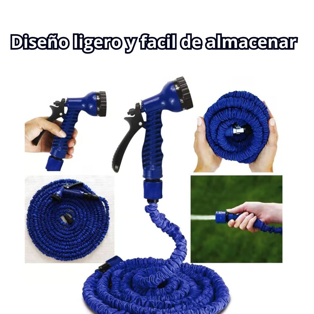 MANGUERA ANTI ENREDOS MULTIFUNCIONAL WATTERMAX ® 7 MODOS DE USO🔥OLVÍDATE DE LAS MANGUERAS PESADAS Y FRAGILES🔥
