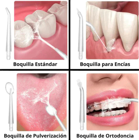 Irrigador Dental Profesional+ GRATIS Blanqueador Dental a tan solo $629😯