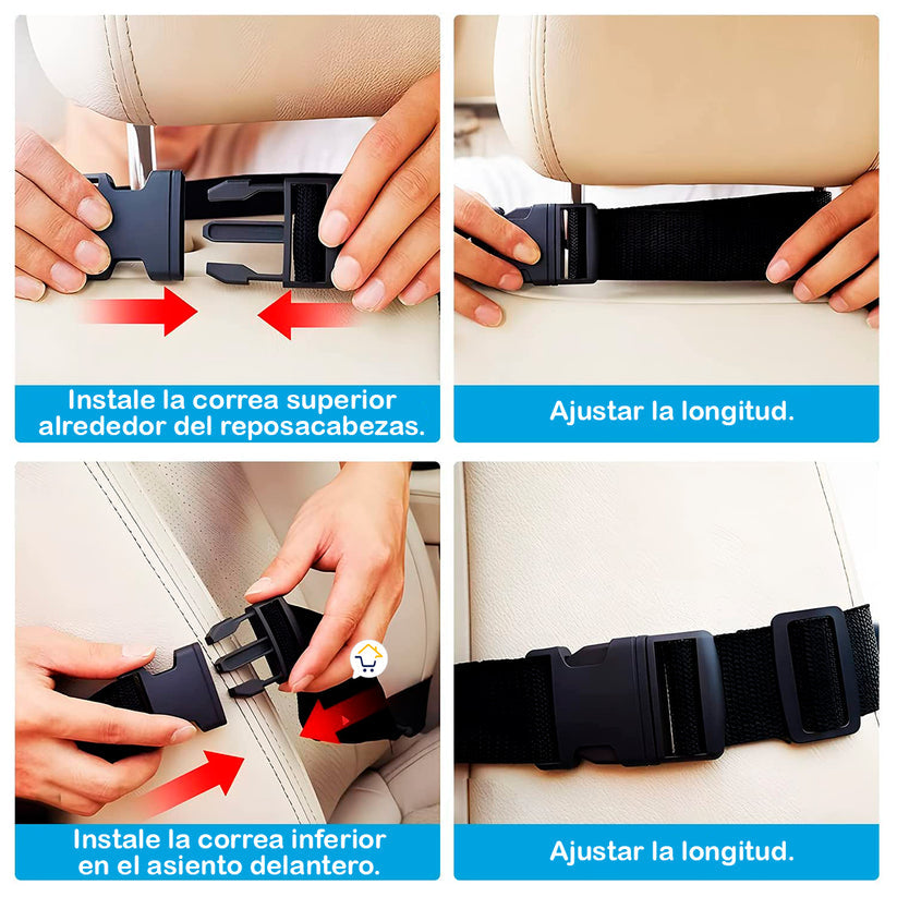 SUPER ORGANIZADOR PARA AUTO DE ALTA CALIDAD® 2X1