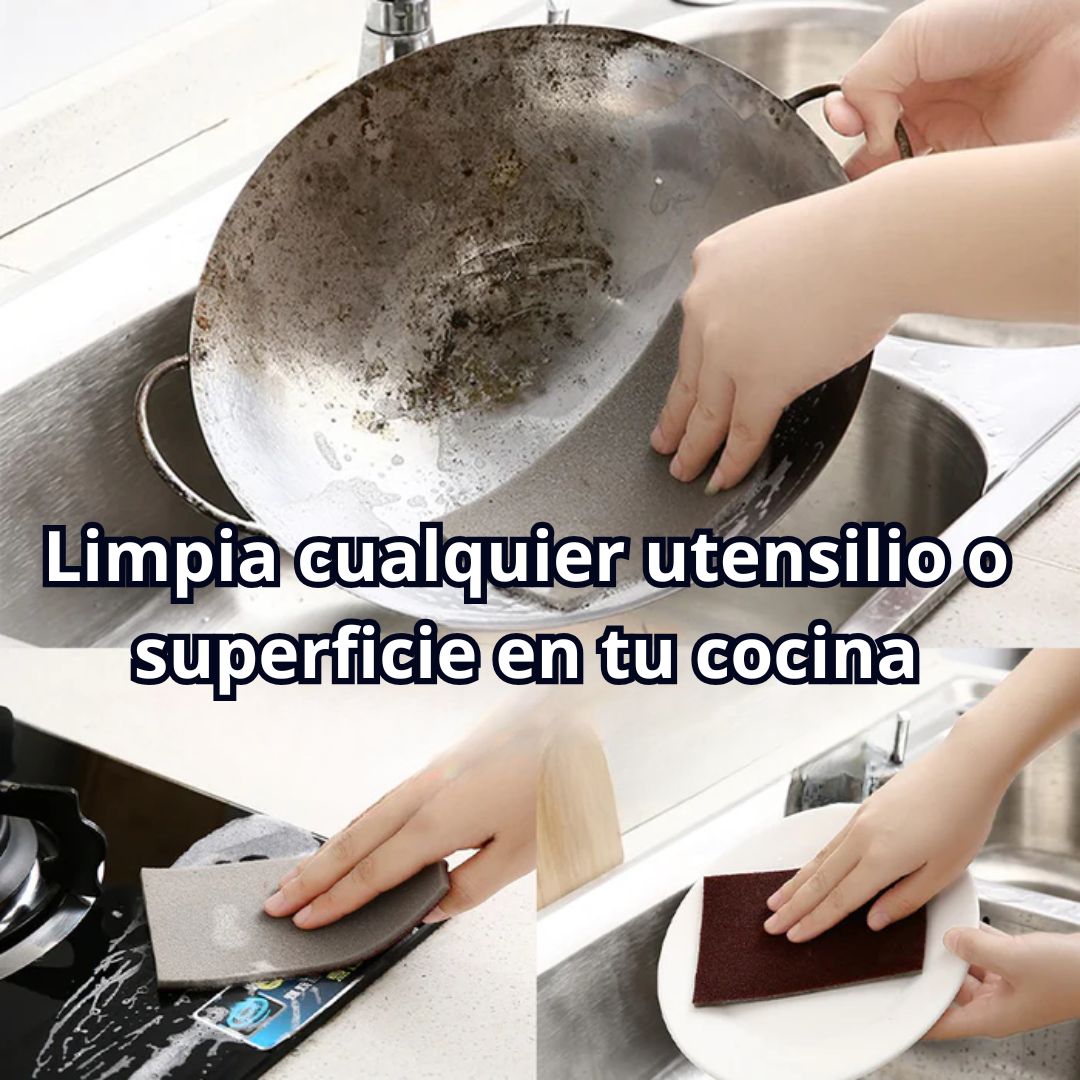 ULTRA ESPONJA LIJADORA REMOVEDORA DE OXIDO® 60% DESCUENTO👇