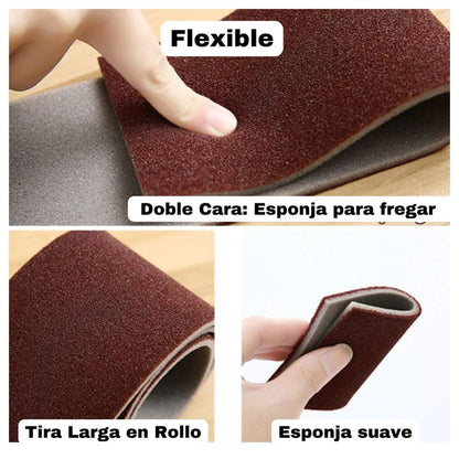 ULTRA ESPONJA LIJADORA REMOVEDORA DE OXIDO® 60% DESCUENTO👇