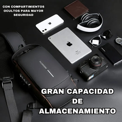 !MOCHILA SPORT ANTIRROBO! CON PUERTO DE CARGA USB🔋