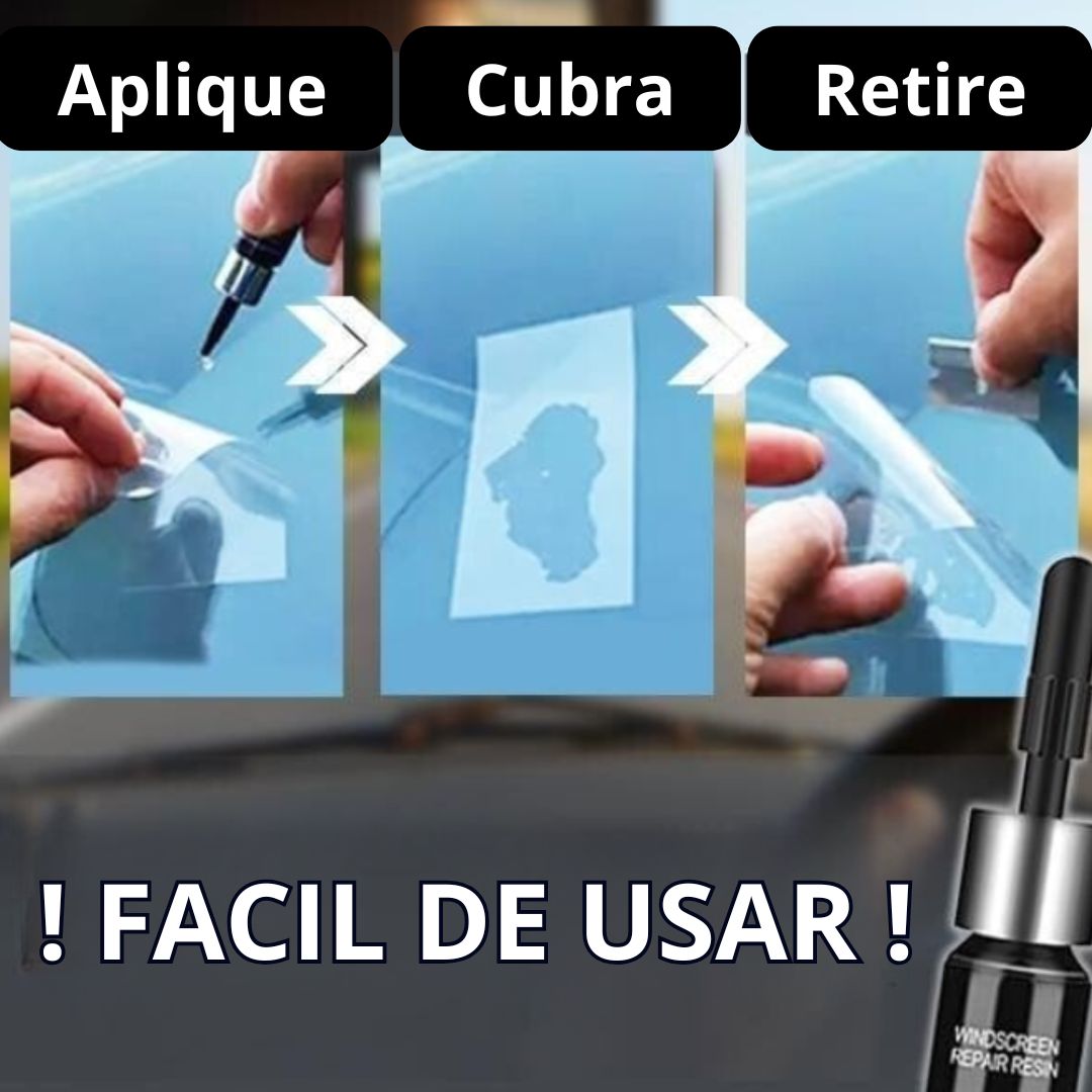 LIQUIDO + KIT MULTI REPARADOR DE CRISTALES ⚡OFERTA RELAMPAGO⚡