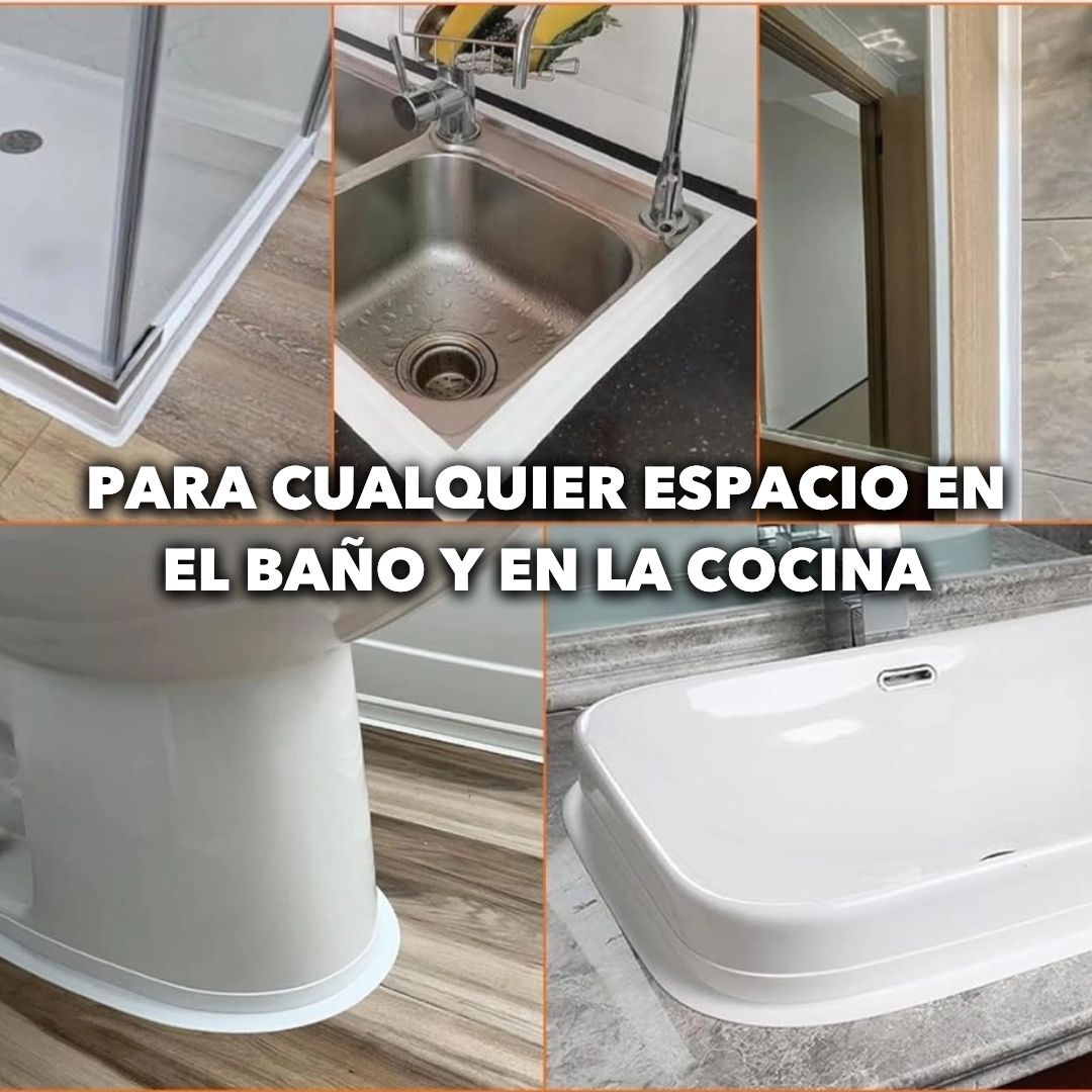 CINTA ANTI MOHO DE PVC RESISTENTE CON ADHESIVO PARA EXTERIOR E INTERIOR 🔥OFERTA 2X1🔥