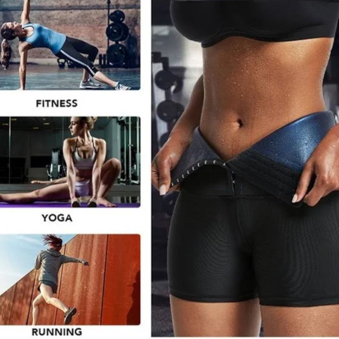 PANTALONES CORTOS QUEMA GRASA🔥 PARA ADELGAZAR LA CINTURA🔥 CON 60% DESCUENTO