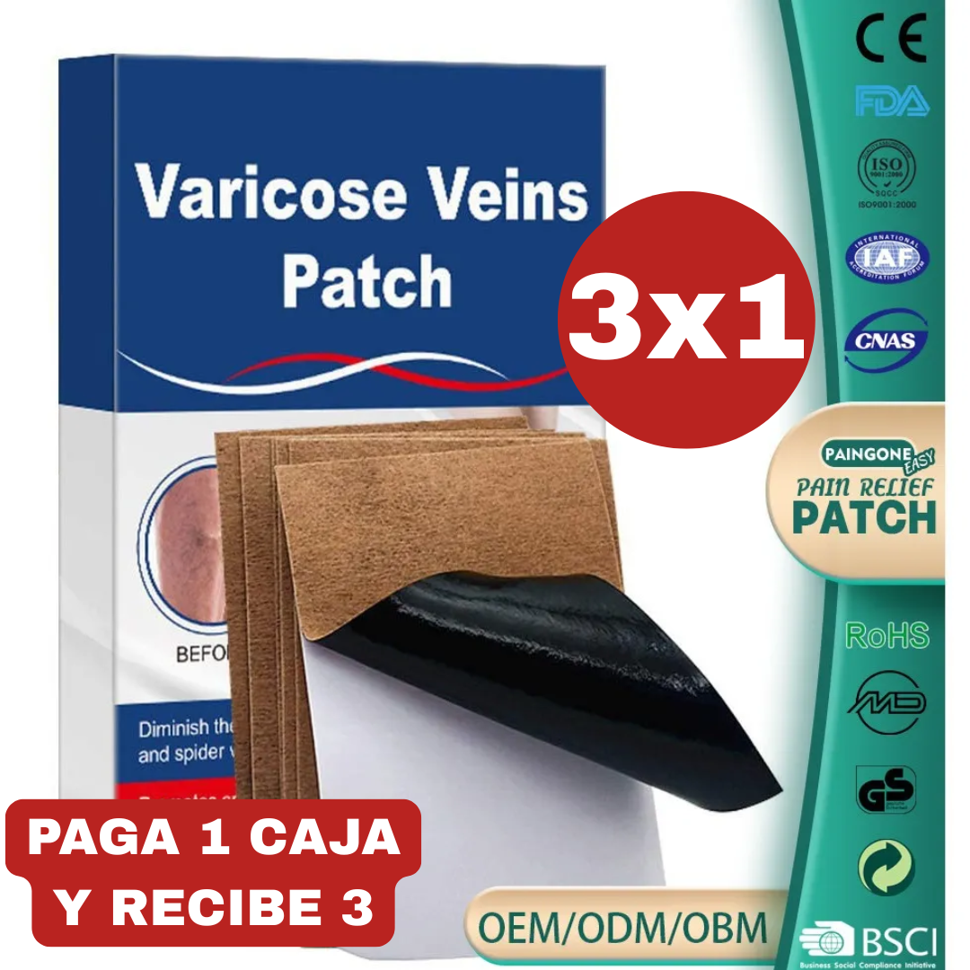 Parches Quita Várices LDREAMAM® ULTIMO DÍA DE OFERTA AL 3X1 😲