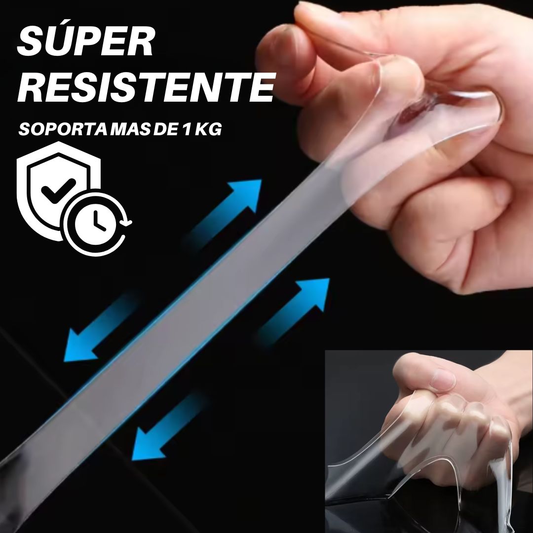 Cinta Doble Cara Para el Hogar Pegamax® Lavable Y Reutilizable SÚPER  PROMOCIÓN 3x1