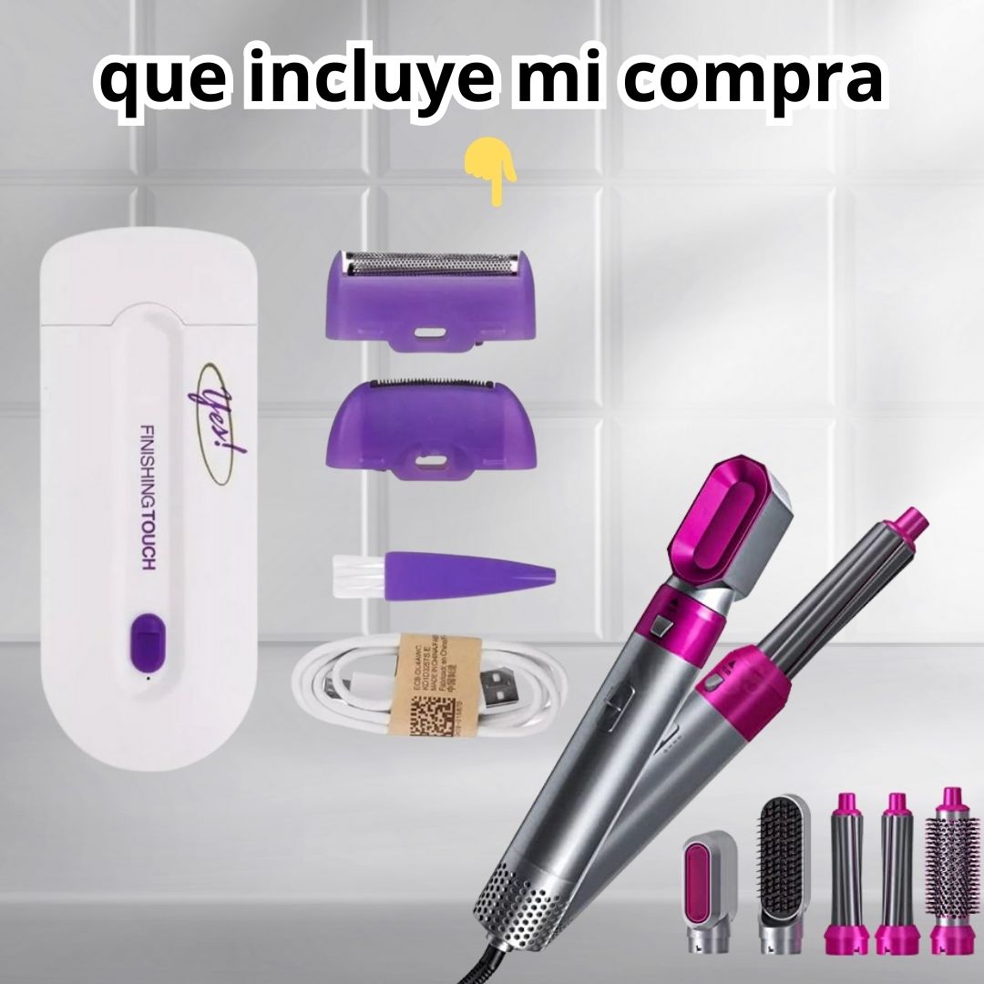 DEPILADORA RECARGABLE MULTIUSOS PARA MUJER CON 60% DESCUENTO🎁+REGALO🎁