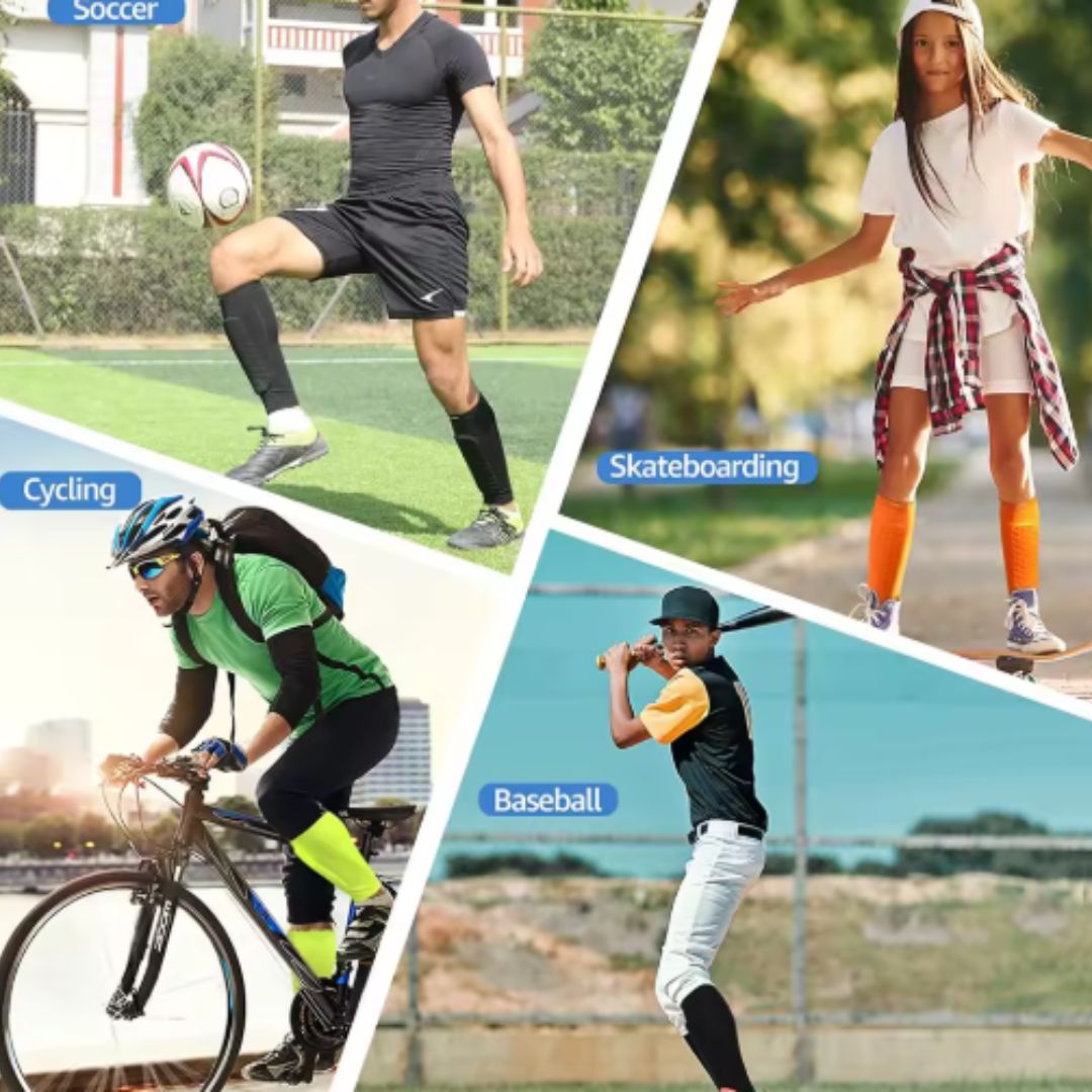 SHINDEFENDER® CALCETAS DEPORTIVAS CON ESPINILLERAS CON 60% DESCUENTO⚽