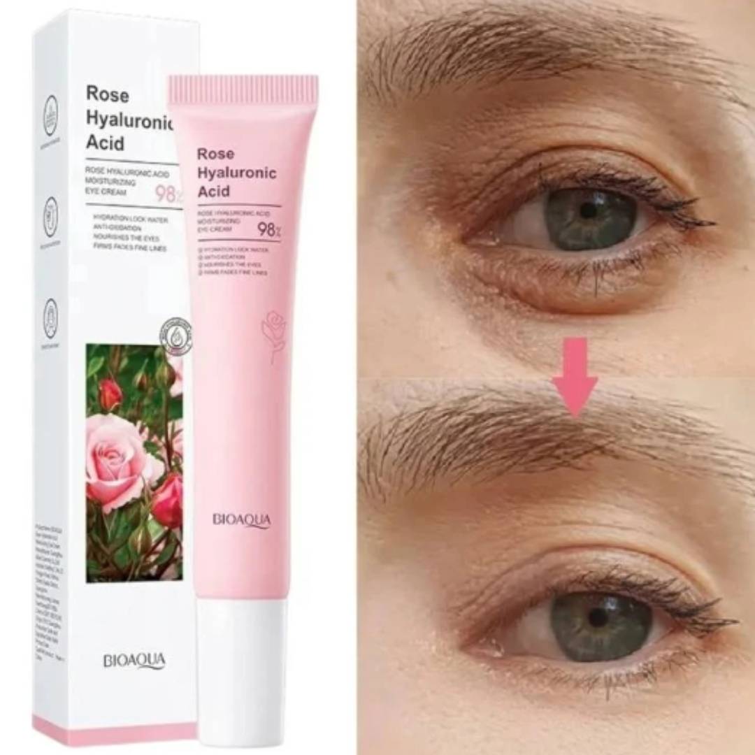 CREMA DE ROSAS ANTI-OJERAS CON ACIDO HIALURONICO 🔥ULTIMO DIA DE OFERTA 2X1🔥
