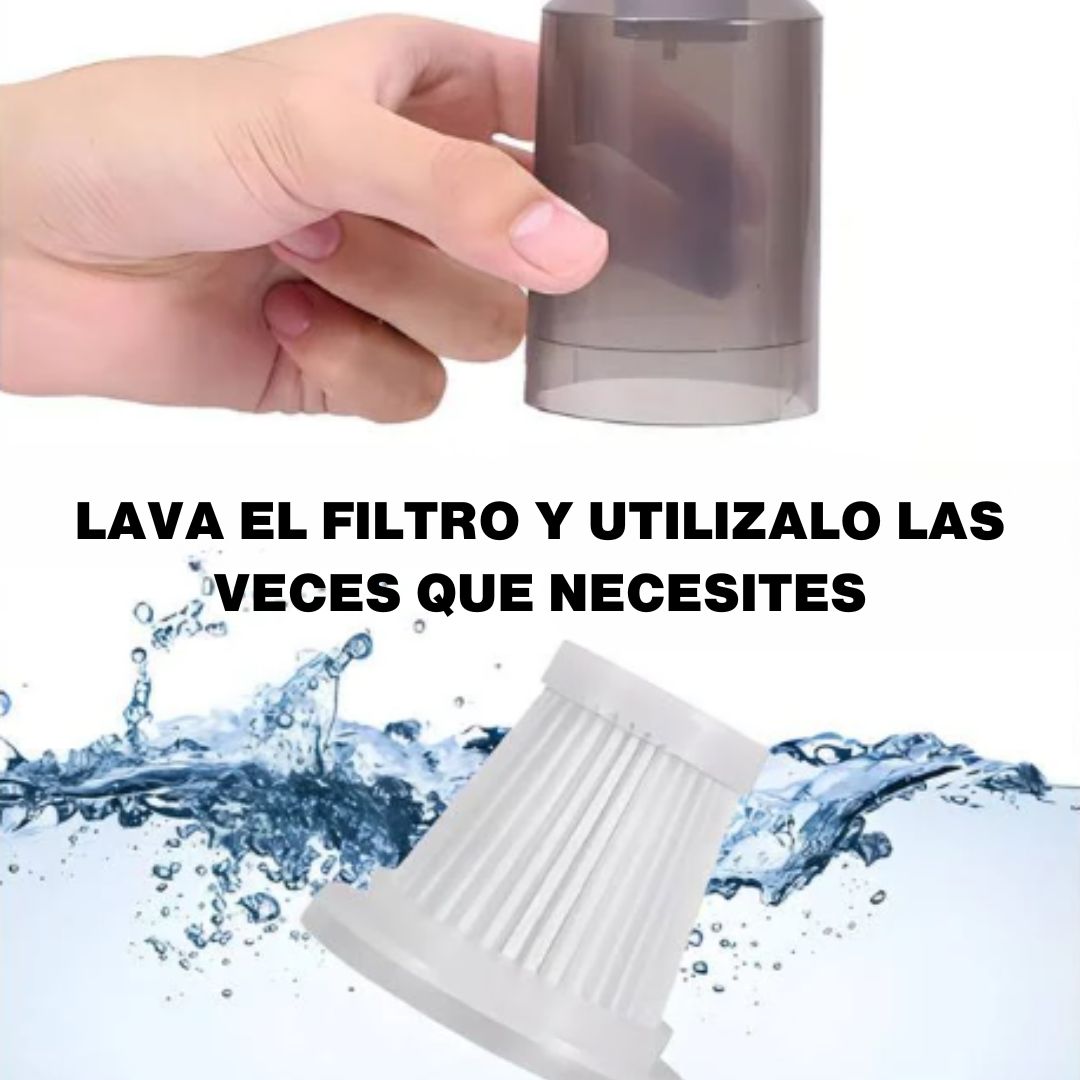 🔥 Aspiradora Original Mini Portátil 3 en 1 – Succiona, Sopla y Limpia en Segundos 🔥