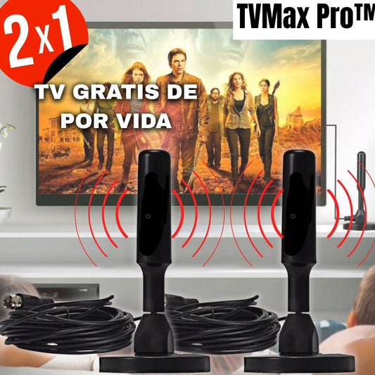 ANTENA PARA TV DIGITAL ULTRA HD TVMax Pro™ 🔥AL 2X1 SÚPER OFERTA🔥