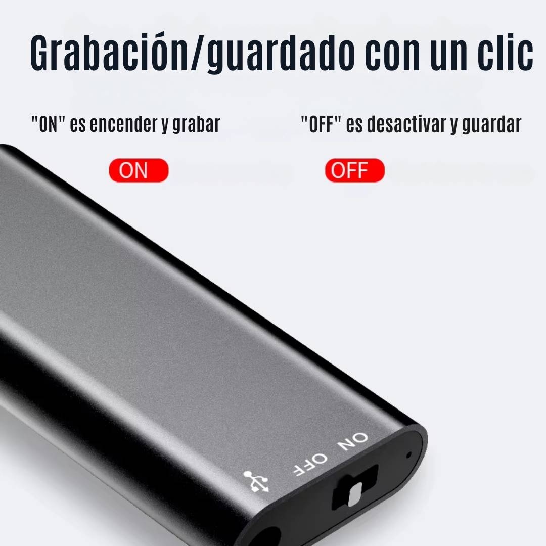 MINI GRABADORA ESPÍA SECRETA VoxWave® CON 60% DESCUENTO🔥