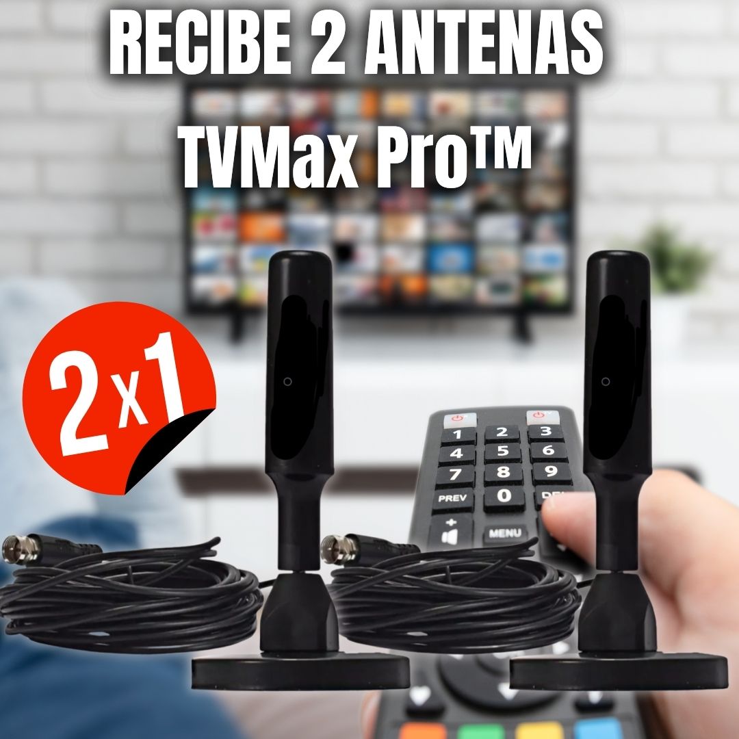 ANTENA PARA TV DIGITAL ULTRA HD TVMax Pro™ 🔥AL 2X1 SÚPER OFERTA🔥