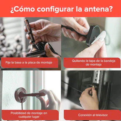 ANTENA PARA TV DIGITAL ULTRA HD TVMax Pro™ 🔥AL 2X1 SÚPER OFERTA🔥