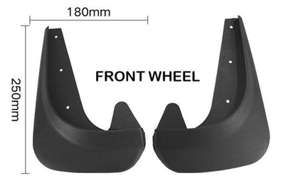 Pack de 4 Guardabarros universal para coche CleanFender® Con 60% Descuento🔥