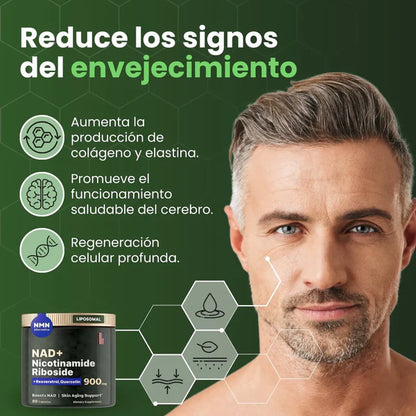 NAD+ ORIGINAL Elimina los signos y síntomas del envejecimiento🔥60% de descuento🔥