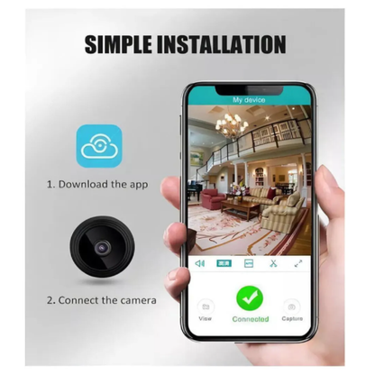 MINI CÁMARA WIFI FULL HD VISIONPRO® 🔥60% de Descuento🔥