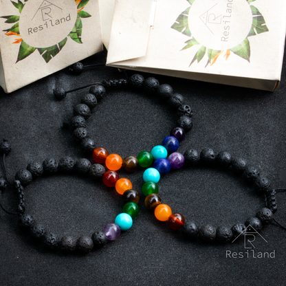 PULSERA 7 CHAKRAS !TRANSFORMA TU ENERGIA! OFERTA 2X1🔥