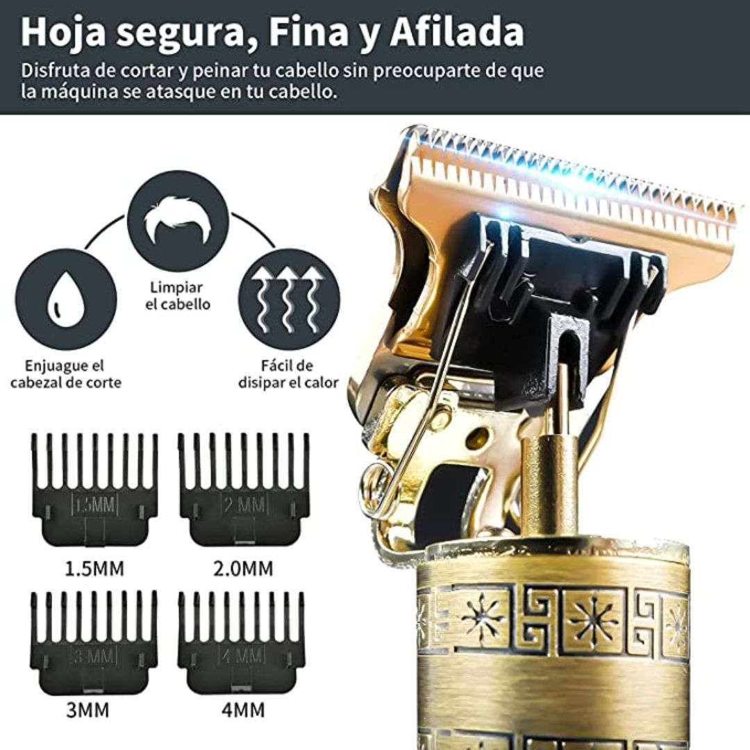 2X1 COMBO MAQUINA AFEITADORA PROFESIONAL FEIHONG® Y PATILLERA BUDAPRO® CON 60% DESCUENTO🔥