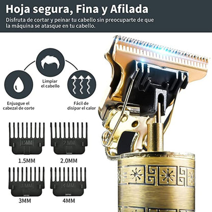 2X1 COMBO MAQUINA AFEITADORA PROFESIONAL FEIHONG® Y PATILLERA BUDAPRO® CON 60% DESCUENTO🔥