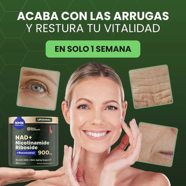 NAD+ ORIGINAL Elimina los signos y síntomas del envejecimiento🔥60% de descuento🔥
