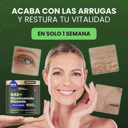 NAD+ ORIGINAL Elimina los signos y síntomas del envejecimiento🔥60% de descuento🔥