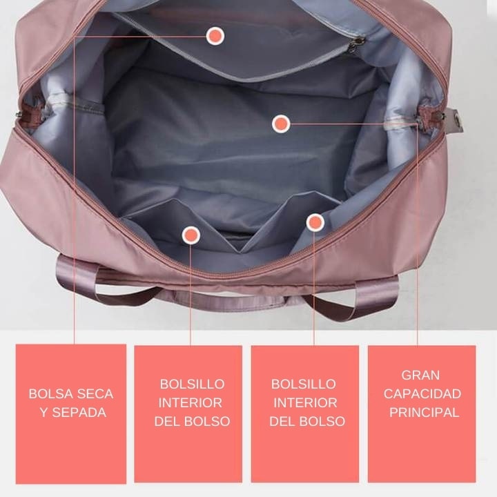 BolsoViajero™ Expandible+ Multi Espacio 60% Descuento