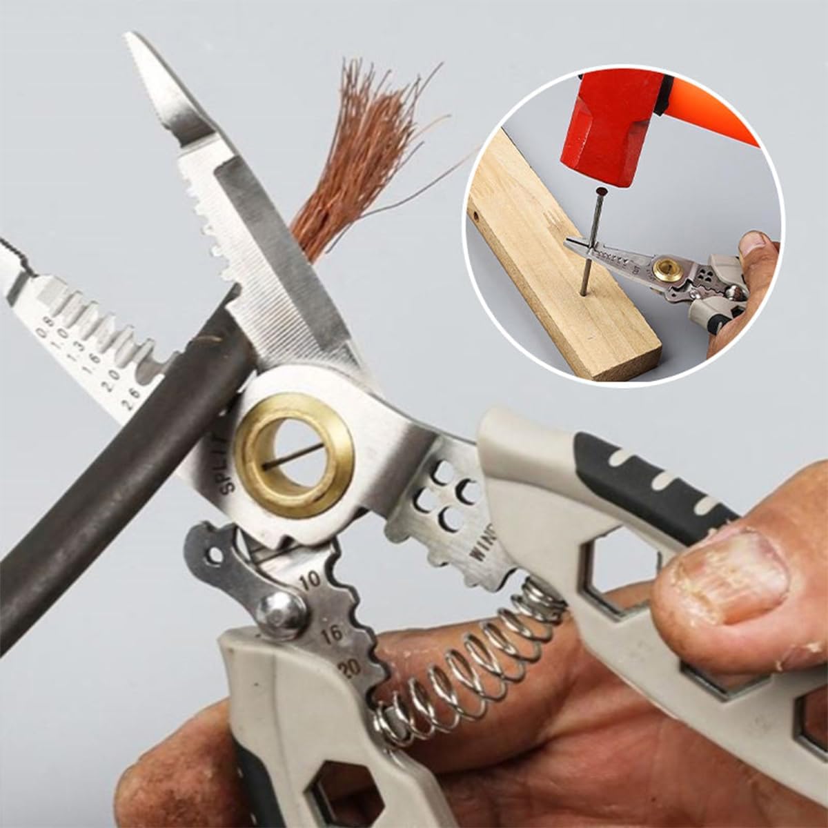CableXpert® - Pinzas Pelacables Multifuncional Para trabajo⚒️Con 60% Descuento🔥