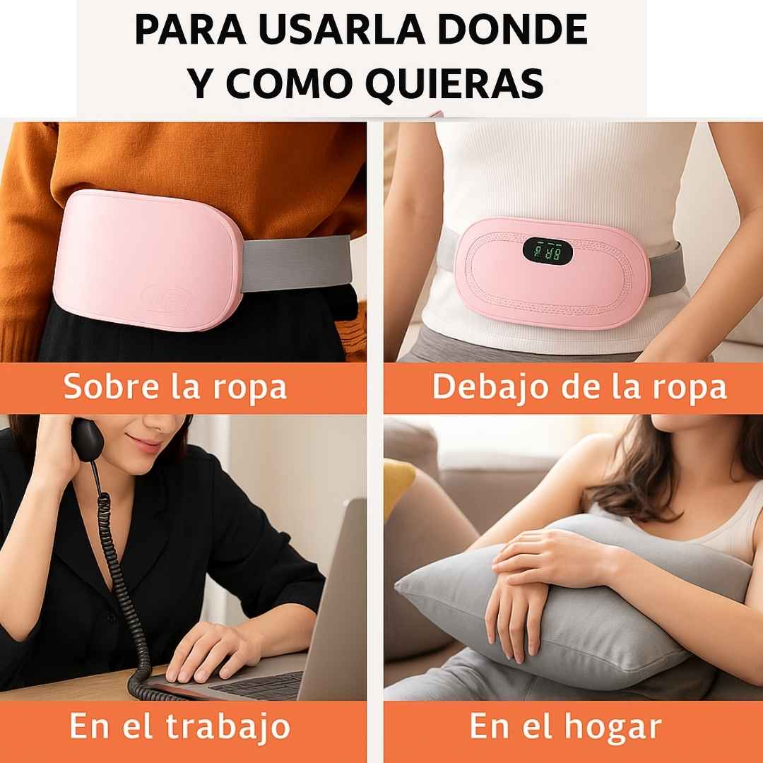 ALMOHADILLA TERMICA PARA COLICOS  MENSTRUALES  🔥60% DESCUENTO🔥