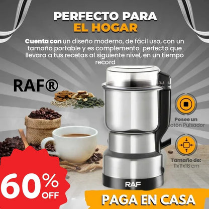 Molinillo Eléctrico Multiusos RAF Mx Original🔥60% DESCUENTO🔥.