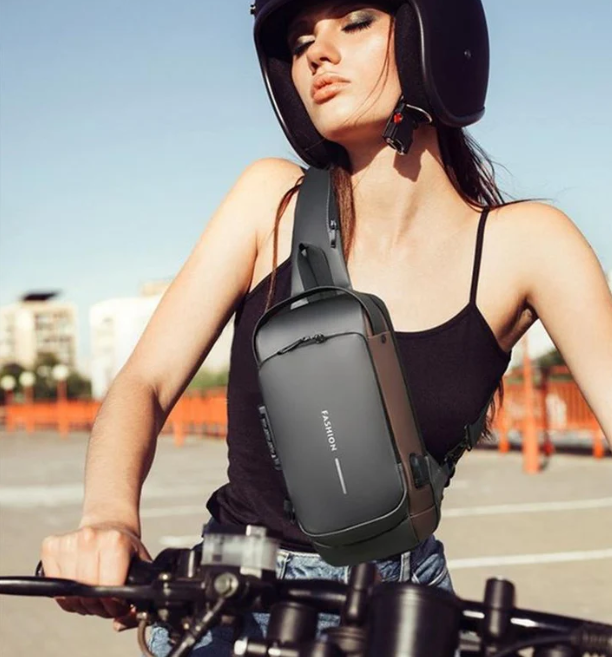 !MOCHILA SPORT ANTIRROBO! CON PUERTO DE CARGA USB🔋