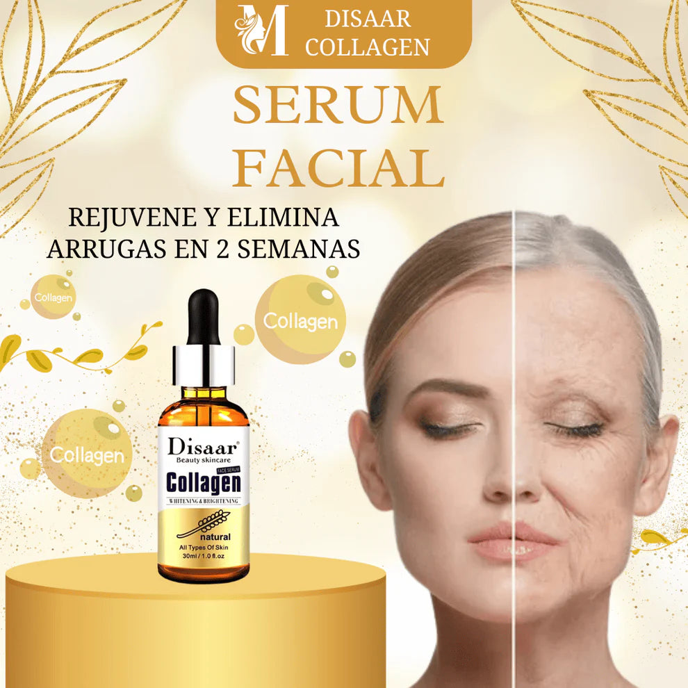 DISAAR® - SÚPER KIT COLAGENO PARA RENOVAR TU PIEL, SET DE 3 PIEZAS CON 70% DESCUENTO😍