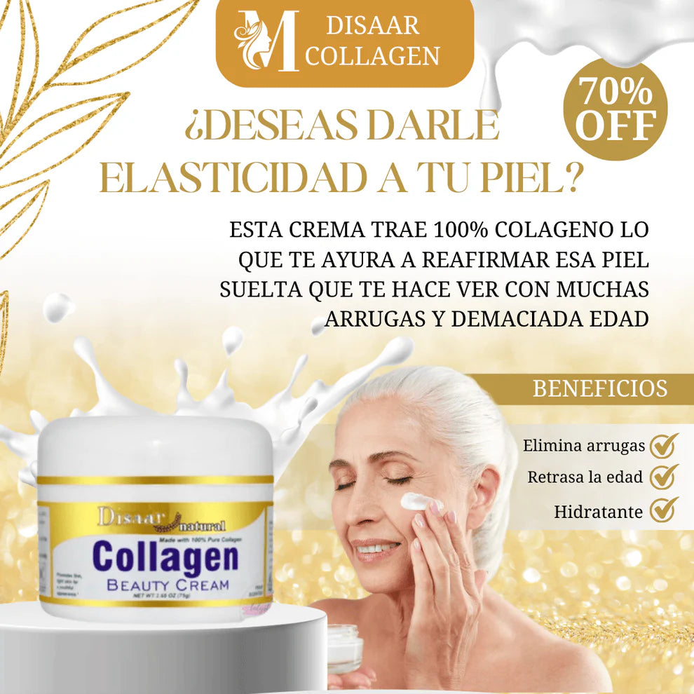DISAAR® - SÚPER KIT COLAGENO PARA RENOVAR TU PIEL, SET DE 3 PIEZAS CON 70% DESCUENTO😍