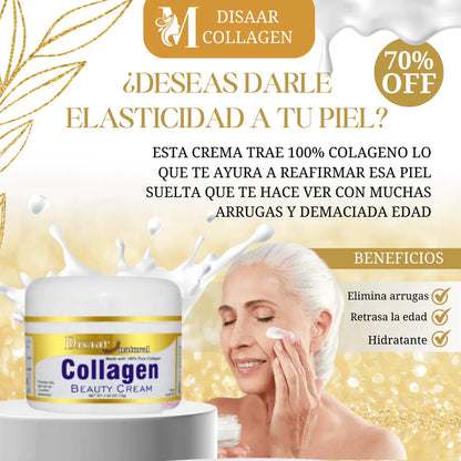 DISAAR® - SÚPER KIT COLAGENO PARA RENOVAR TU PIEL, SET DE 3 PIEZAS CON 70% DESCUENTO😍