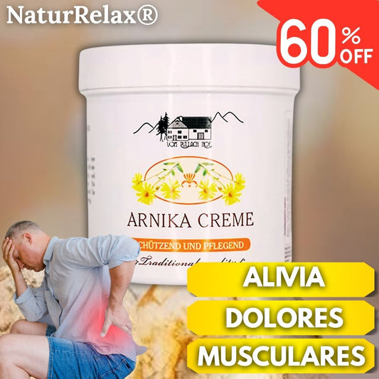 NaturRelax® - Crema de Árnica y Caléndula para el Dolor Muscular Con 60% Descuento🔥