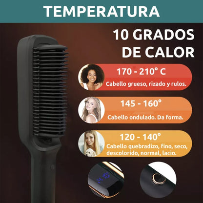 Peine alasiador 3 en 1 a vapor Straight Comb® 🔥oferta 60% descuento🔥