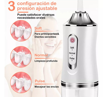 Irrigador Dental Profesional+ GRATIS Blanqueador Dental a tan solo $629😯