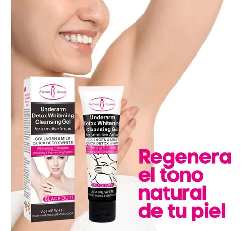 Crema Blanqueadora Con Colágeno Y Leche Aichun Beauty®  Con 60% Descuento😍